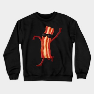 Happy bacon Crewneck Sweatshirt